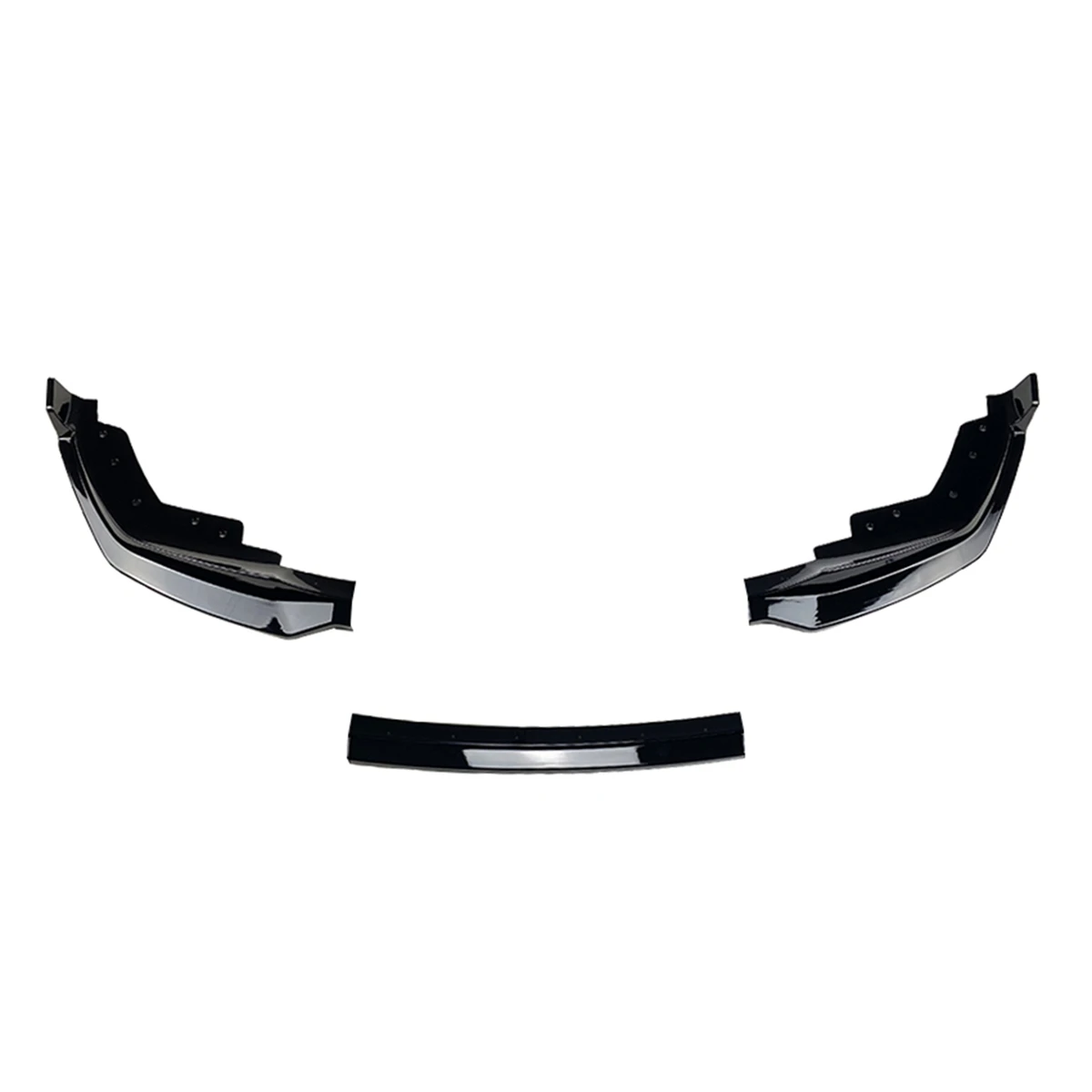 3PCS Front Bumper Lip Splitter Kit Diffuser Spoiler for -BMW 3 Series G20 M Pack 2019-2022 320I 330I MP Bright Black