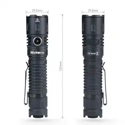 Wurkkos TD04 3000 Lumens Tactical Flashlight