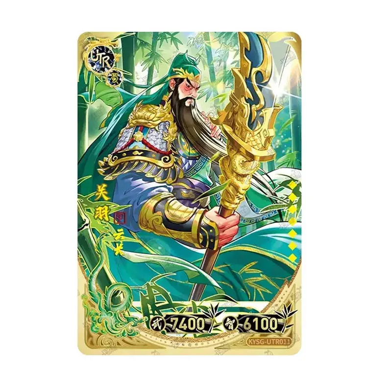 

KAYOU Three Kingdoms Series 4 UTR/CR/UR/GP/SSR/SR/R Youth Chronicles Feng Yan Si Qi Genuine Anime Collection Card Birthday