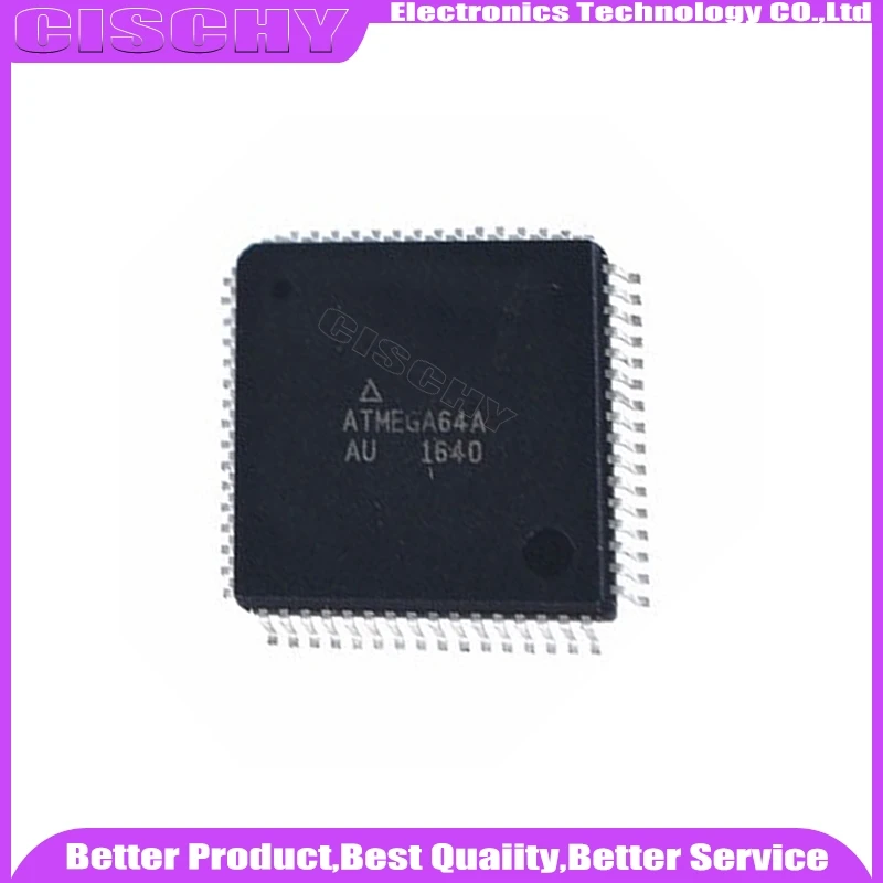 2pcs/lot ATXMEGA64A3-AU ATMEGA64A ATMEGA64A-AU ATMEGA64 ATMEGA64-16AU ATMEGA64-16 QFP-64 In Stock