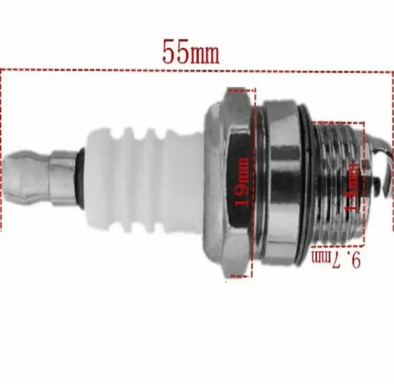 10 Stück Kettensäge Zündkerze für ngk stihl husqvarna kawasaki shin daiwa poulan 2-Takt Rasenmäher Bürstens ch neider Sprüh schneider bpm6a