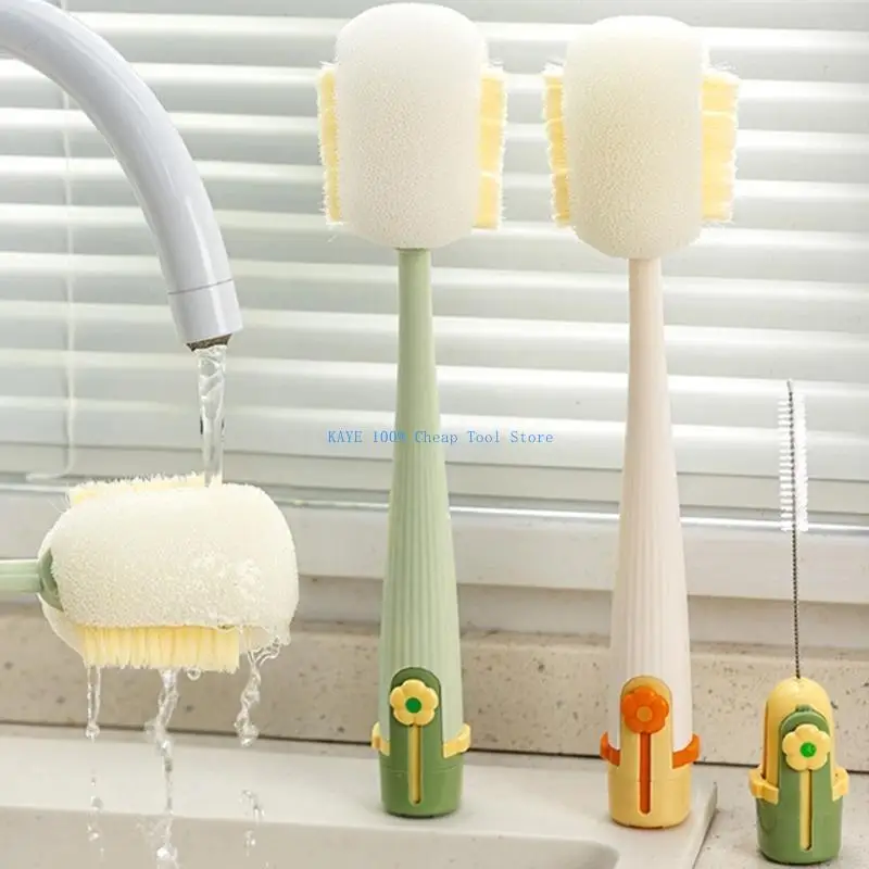 

G6KA Multiuse Cup Cleaning Tool Cleaner Brush Gadget For Housewives Students And Busy Professionals Convenient and Practical