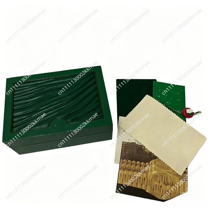 For Watch Box, Green High-end Storage Box, Wave Packaging Gift Box.