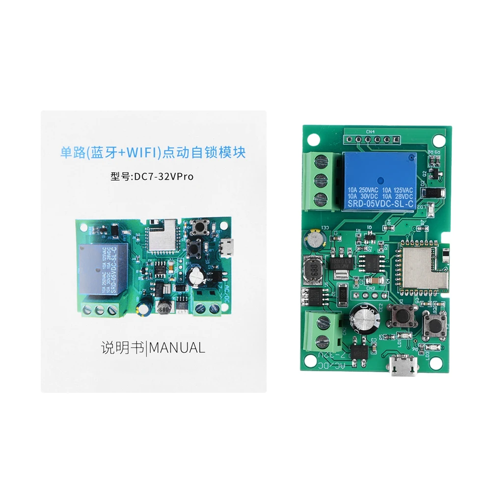 Imagem -04 - Interruptor Inteligente Wifi para Módulo de Relé de Controle Ewelink Usb 5v Dc732v Ser Aplicado ao Controle de Acesso Ligue a Porta da Garagem do pc