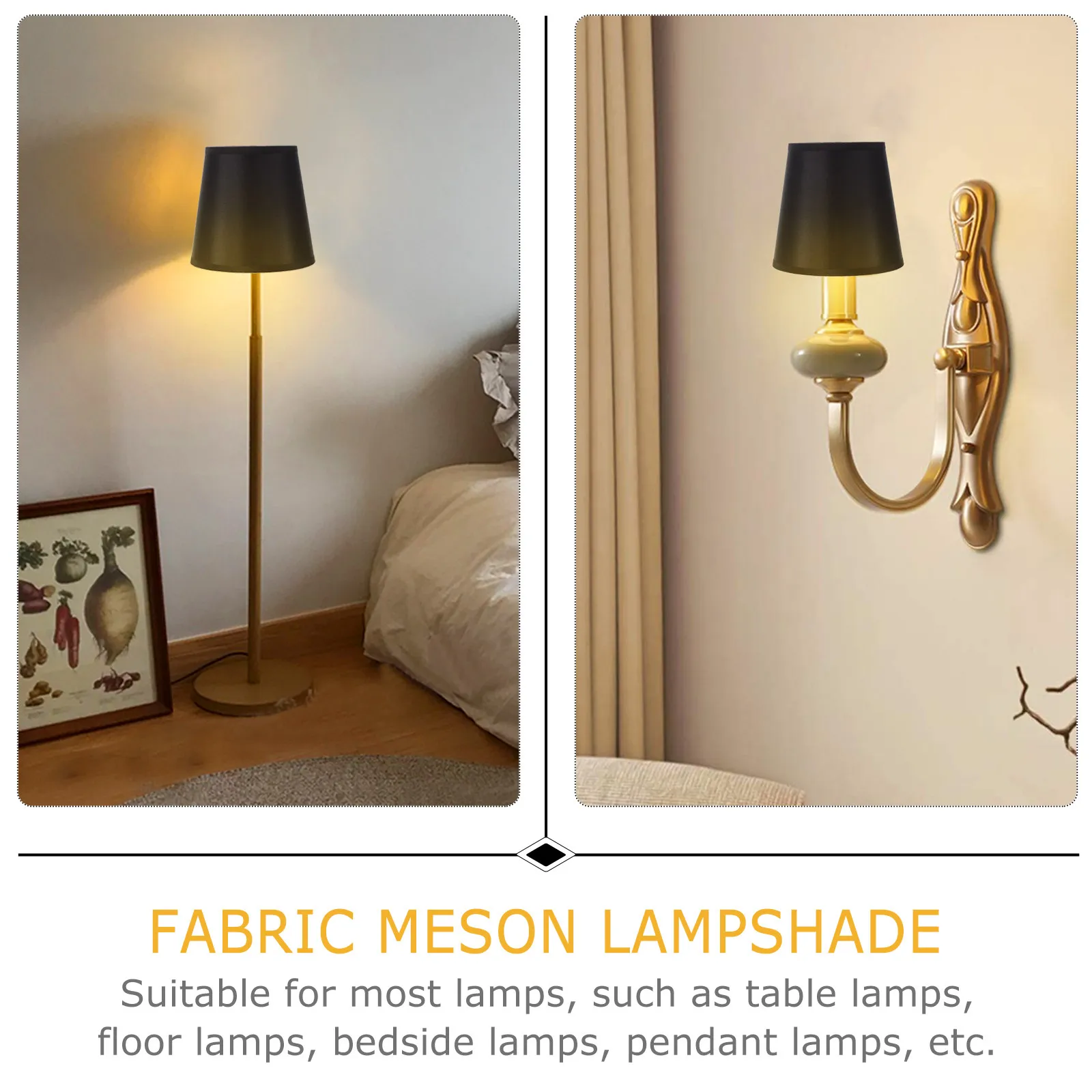 

Тканевый абажур E14 ручной работы для потолочных светильников в доме и отеле, создающий теплую атмосферу, тканевый плафон для лампы E14