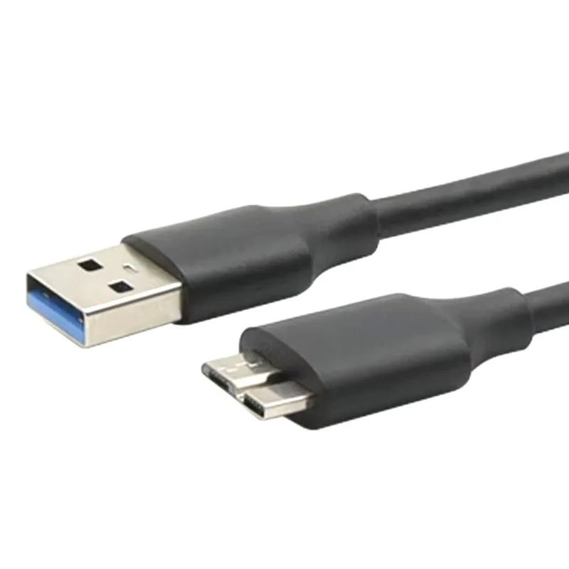 Câble de disque dur USB3.0, connecteur AM vers MicroB, transfert de données SuperSpeed 5Gbps, Compatible avec boîtier HDD