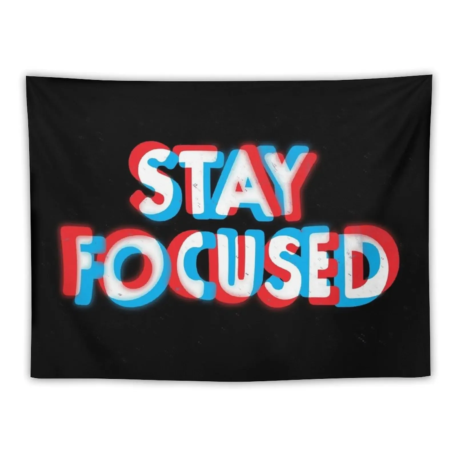 

Stay Focused Tapestry Wall Coverings Room Decor Aesthetic Room Decorations Room Ornaments Tapestry