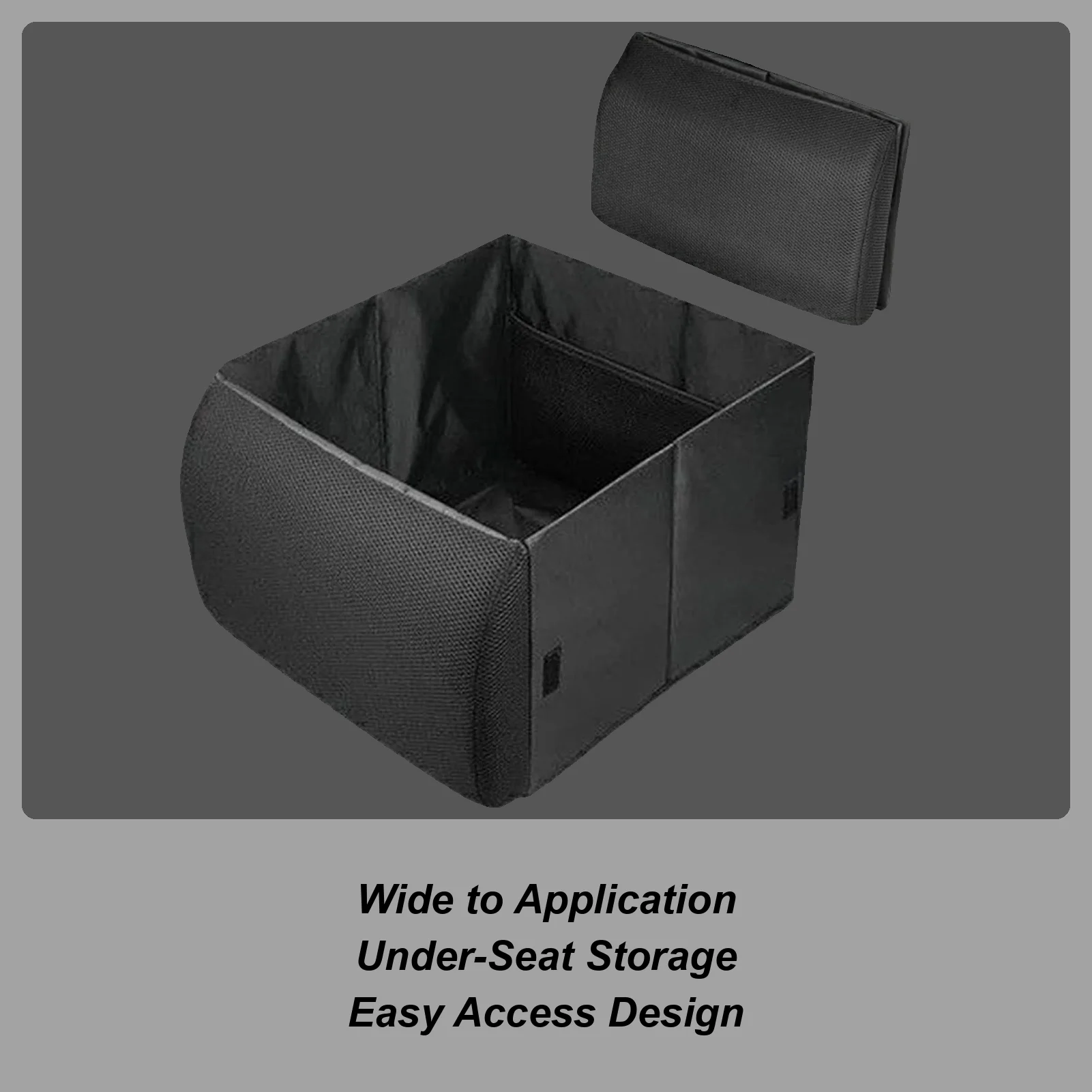 

Портативный ящик для хранения багажника автомобиля, 30 л, складной грузовой ящик из ткани Оксфорд, органайзер для багажника с ручкой для автомобильного внедорожника, грузовика