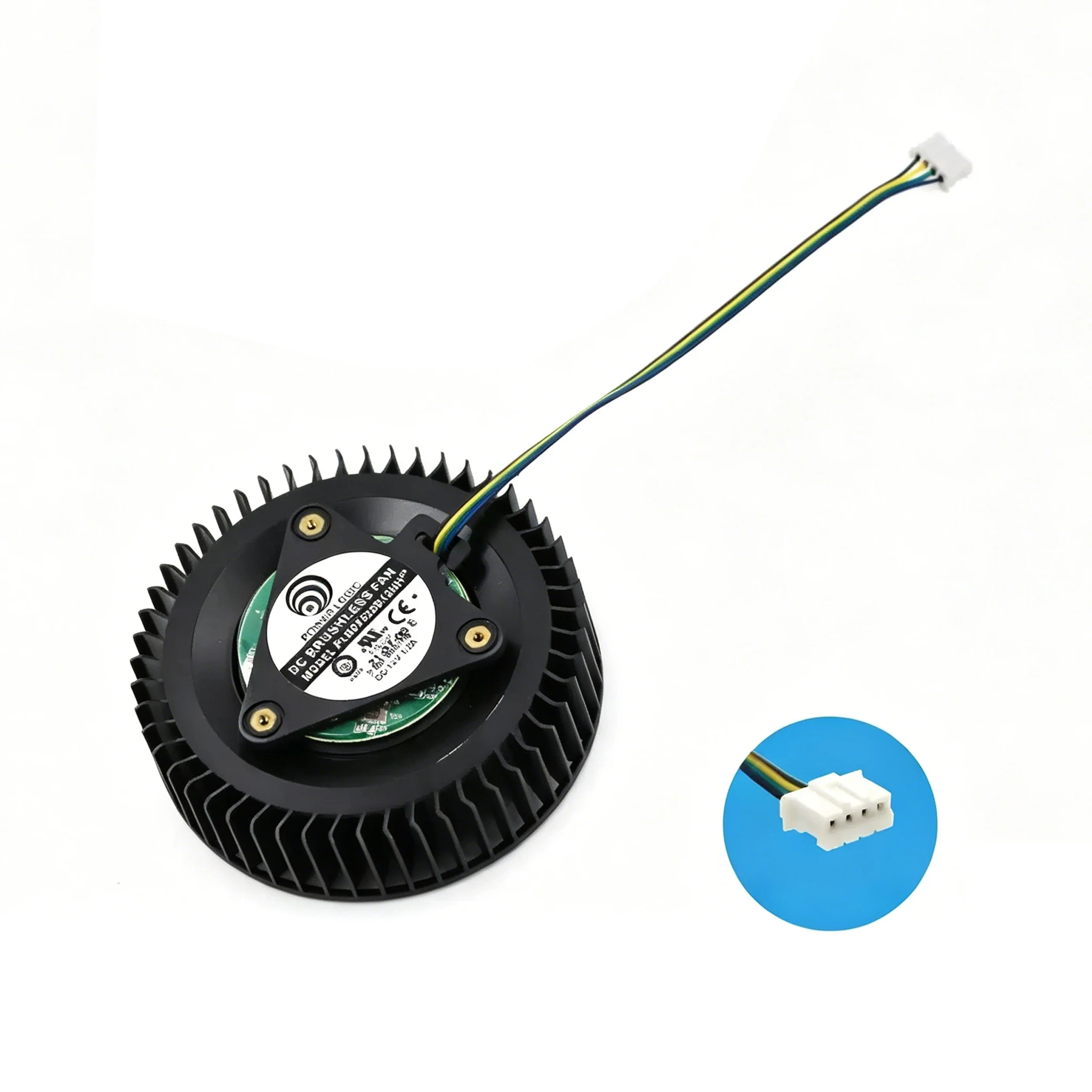 For ASUS RTX 2060 2060S 2070 2070S 2080 2080S 2080Ti TURBO 87MM PLB07525B12HH Graphics Card Replacement Fan