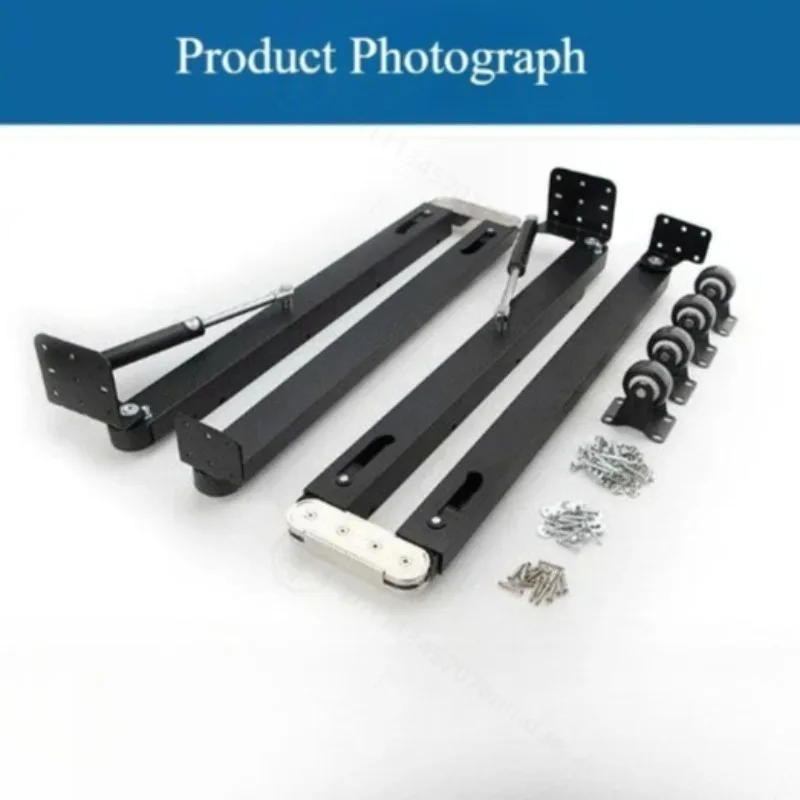 Flip Down Multifunctional Telescopic Bar Counter Dining Table Invisible Folding Table Folding Table Hardware Accessories