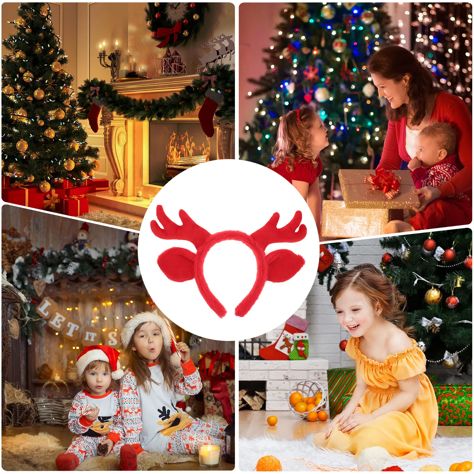 Festive Christmas Reindeer Ant - Reindeer Antlers Headband recension och pris