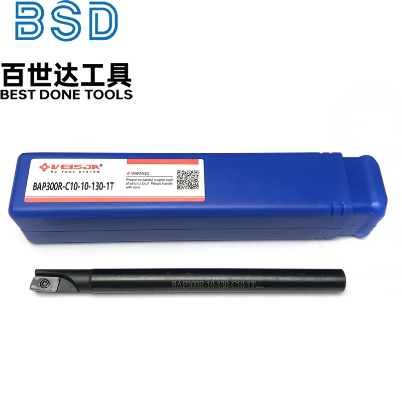 BAP300R-C10-10-130-1T Indexable End Mill Rod – Customizable High-Quality CNC Milling Cutter for Inserts