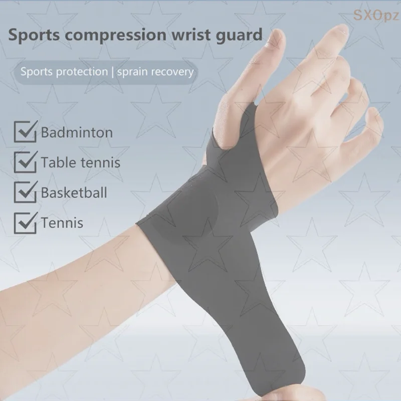 

1PC Wrist Guard, Tendon Sheath, Joint Anti Sprain, Hand Strap, Basketball, Tennis, Badminton, Fitness Sports Wrist Guard