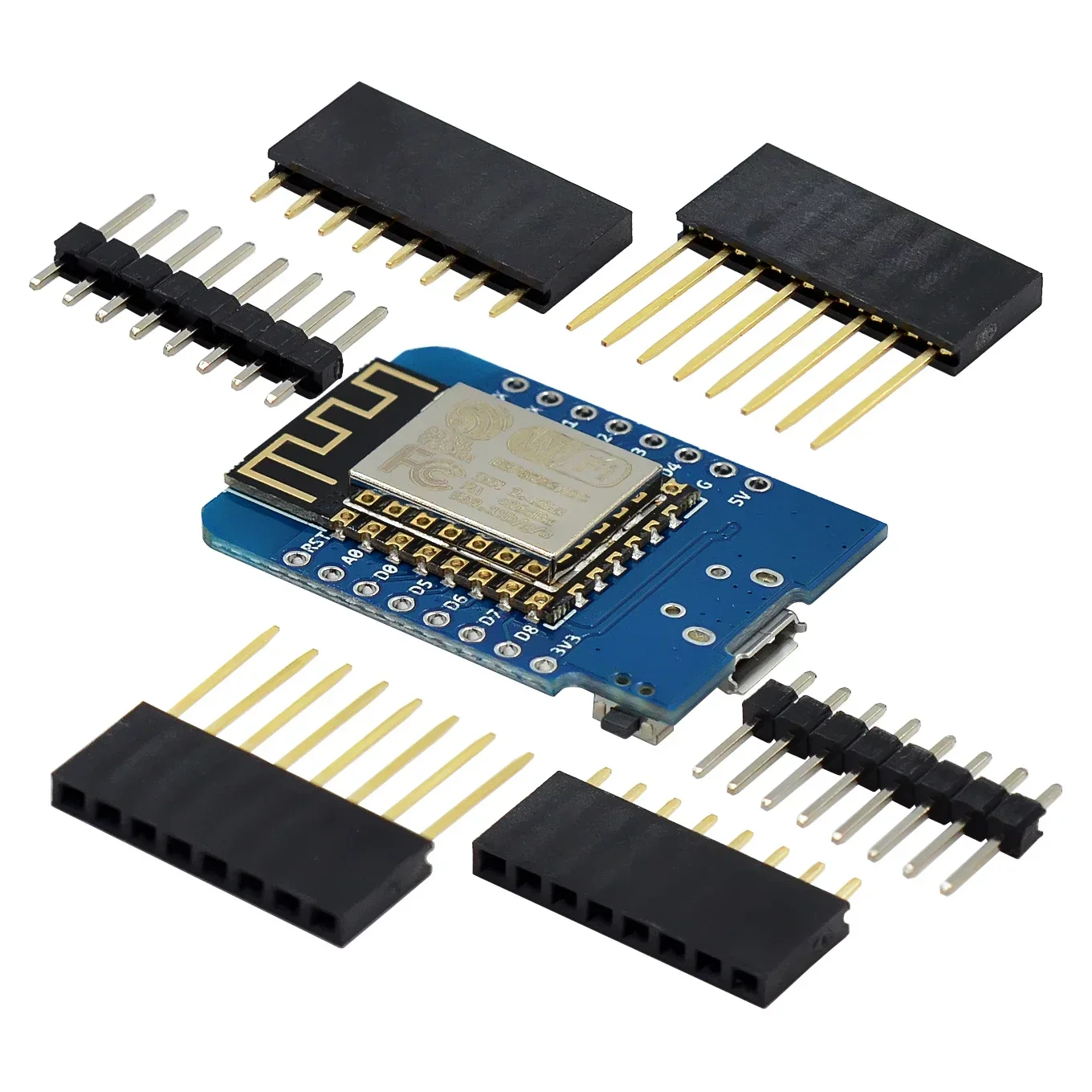 ESP8266 ESP-12 ESP12  D1 Mini Module  D1 Mini WiFi Development Board Micro USB 3.3V Based On ESP-8266EX 11 Digital Pin