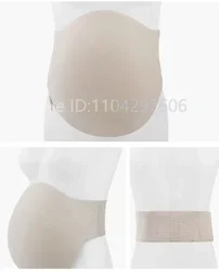 S M L Pregnant Woman Props Lightweight Memory Foam Fake Belly Props Fake Belly Breathable Simulation Oversized Performance Props
