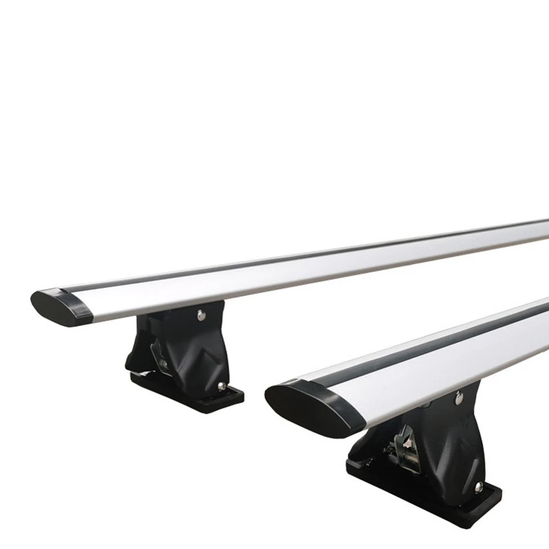 Auto Parts Universal Tiger Claw Mount Aluminum Alloy Roof Rack Cross Bars, No Drill, Raised Luggage Carrier For Sedan