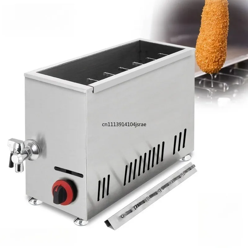 25L Large‑Capacity Countertop Commercial Electric Deep Fryer Cheese Corn Dog Sausage Stick Frying Equipment for Snack Store
