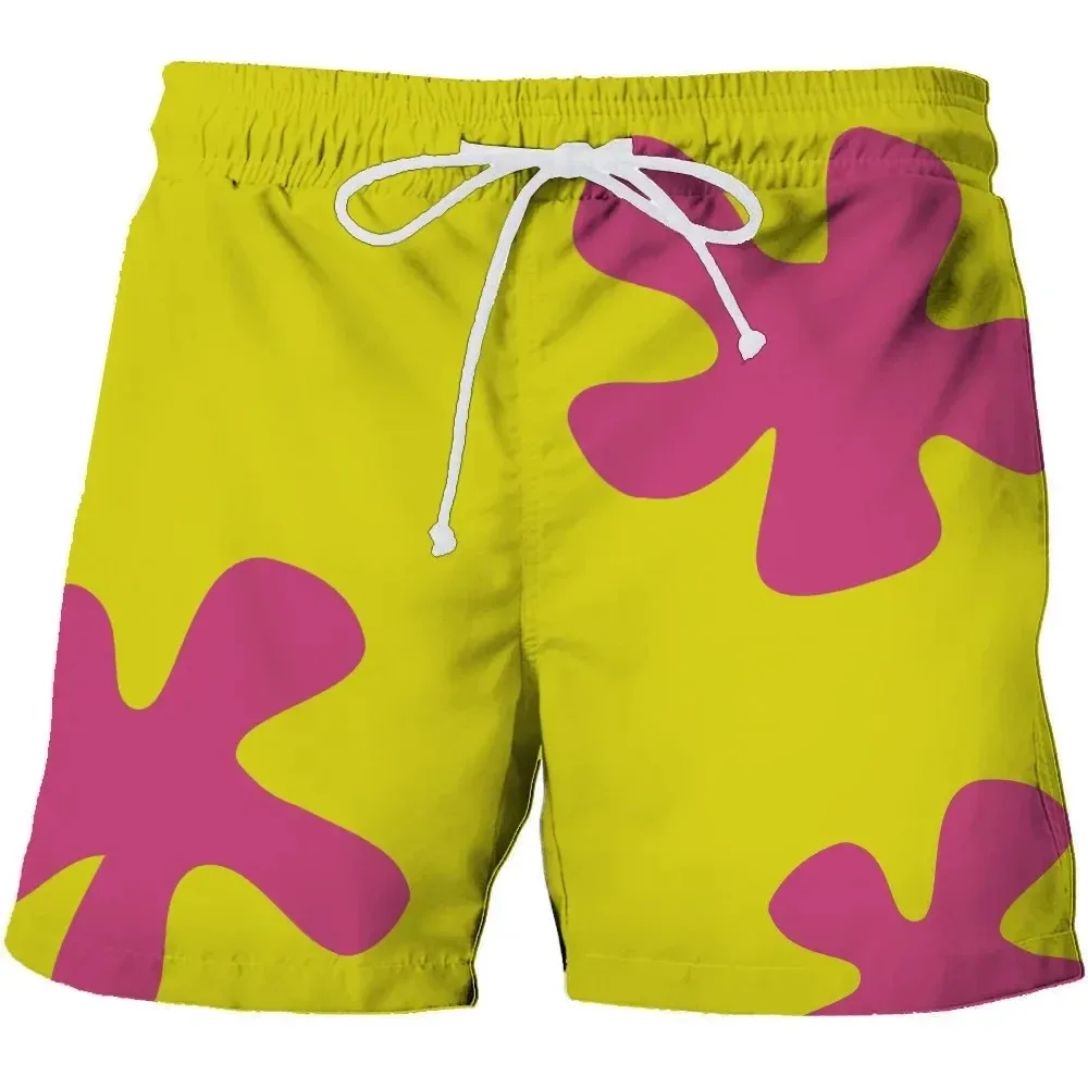 Nouveau été 3D Anime Patrick Star conseil Shorts troncs séchage rapide plage natation Shorts femmes hommes Hip Hop pantalons courts vêtements de plage