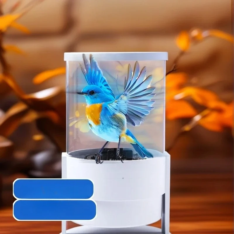 Hot Sales 3D Advertising Player 360 ° Desktop Model Rotating Light WIFI Connection Uploading Materials Hologram Equipment