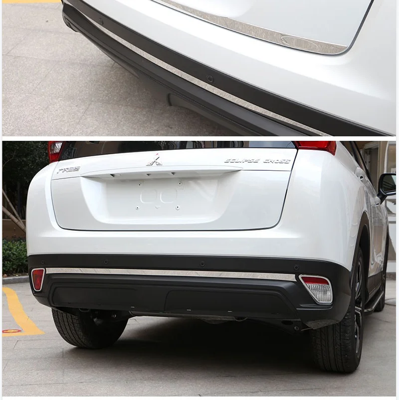 For Mitsubishi Eclipse Cross 2018 - 2022 Accessories Molding Upper Tailgate Door Strip Accent Garnish Styling Rear Trunk Tail