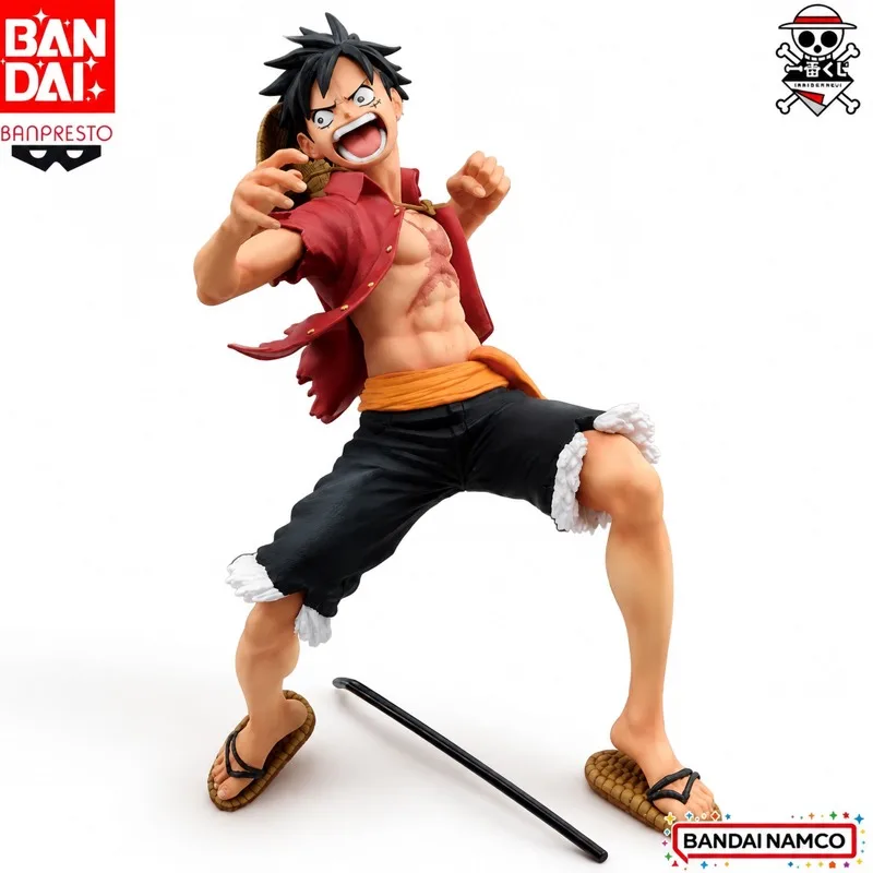 

In Stock Bandai Original Ichiban Kuji One Piece Monkey D Luffy Action Figure Model Doll Brand New Boxed Anime Characters Toys