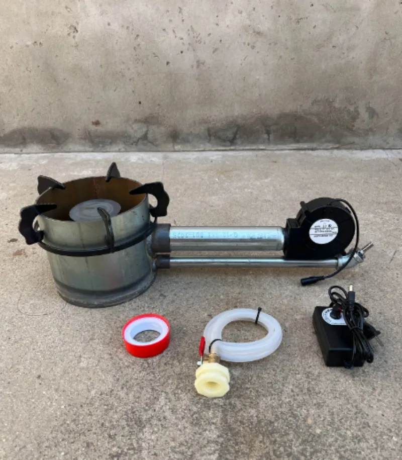 New Blue Fire Waste Engine Oil Gasification Stove for Home Cooking Energy Saving Smoke Free Fuel Stove