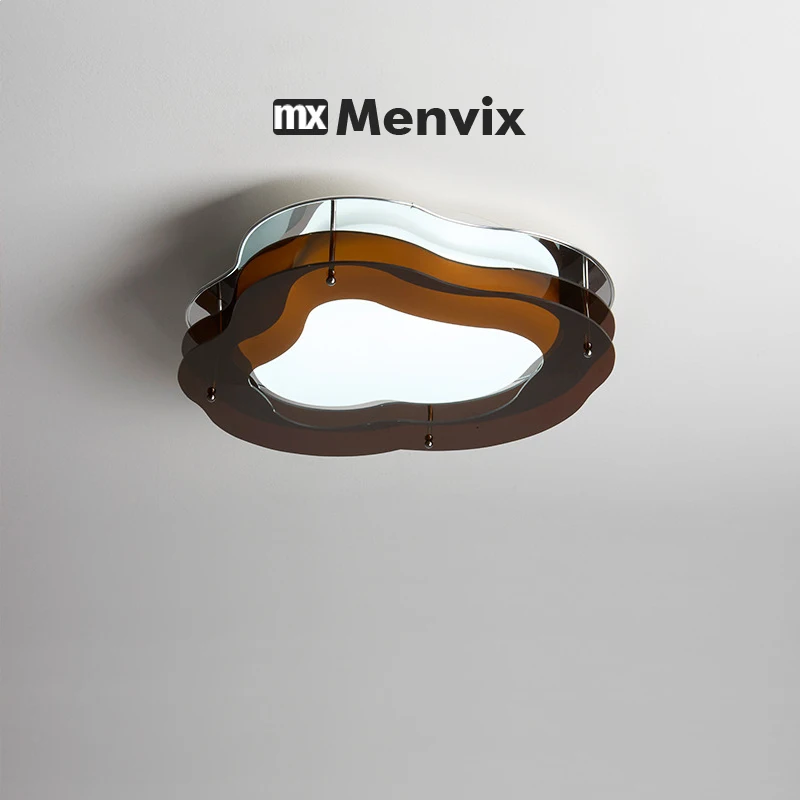 Modern LED Ceiling Lamp for Living Room Lustre Dining Bedroom Study Ceiling Light Nordic Square Ceiling Chandelier Light Fixture