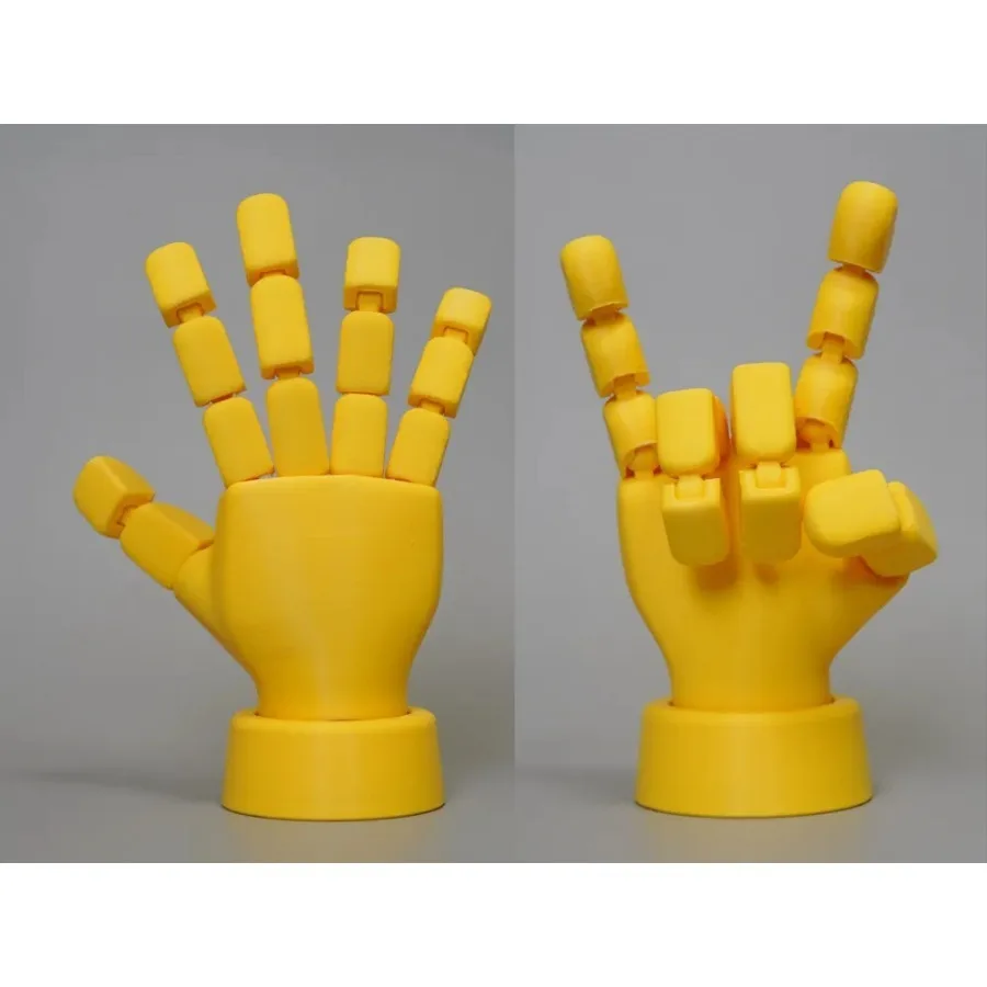 Hands with movable joints, 3D printed flexible finger decorations, perfect gifts for family and friends