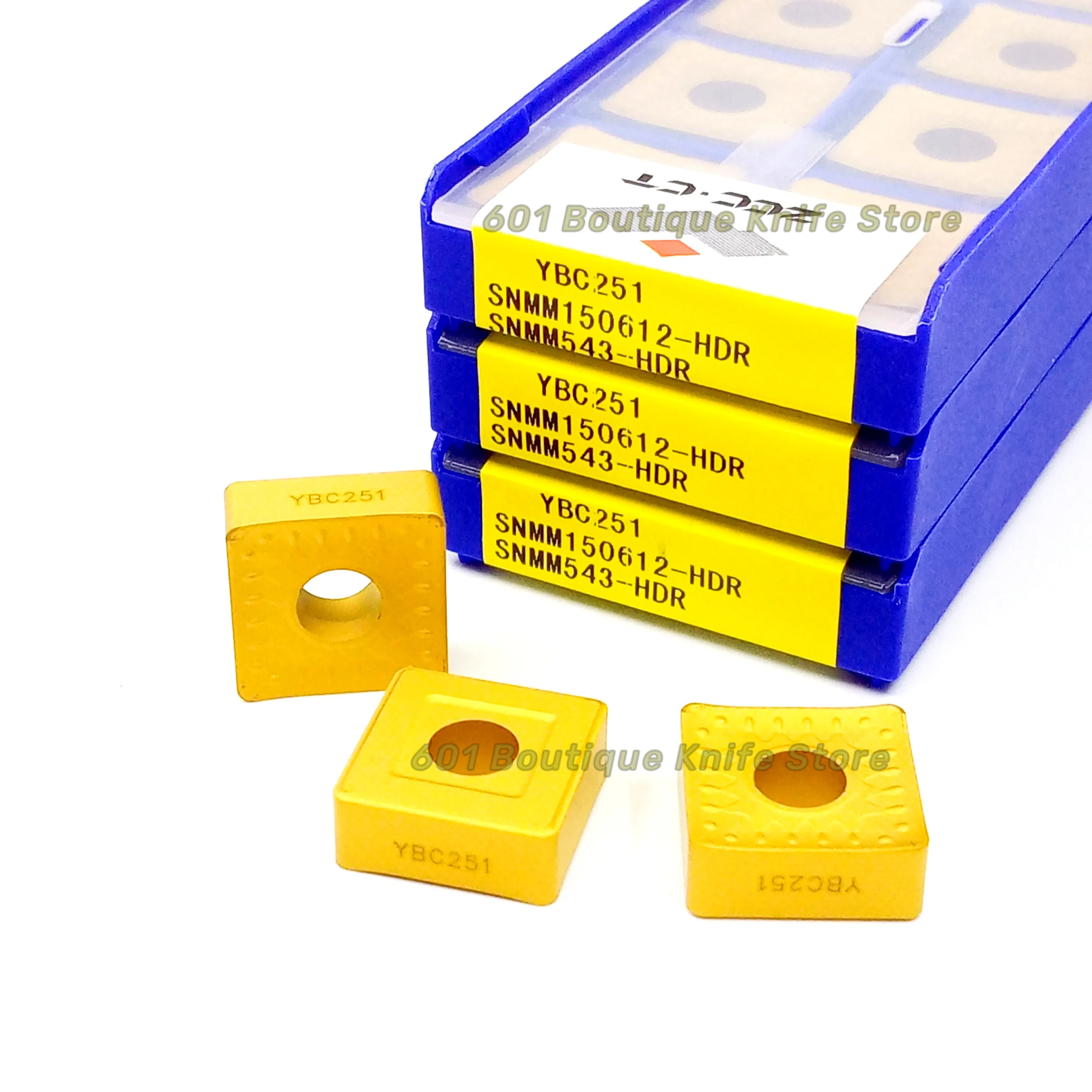 ZCC SNMM150612-HDR  YBC251 General turning Negative inserts For processing steel SNMM 150612 HDR