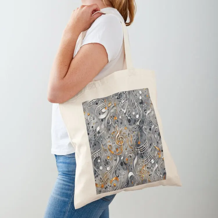 

Dance of the notes Tote Bag foldable reusable bag shopper bags Shopping bags university shopper bag