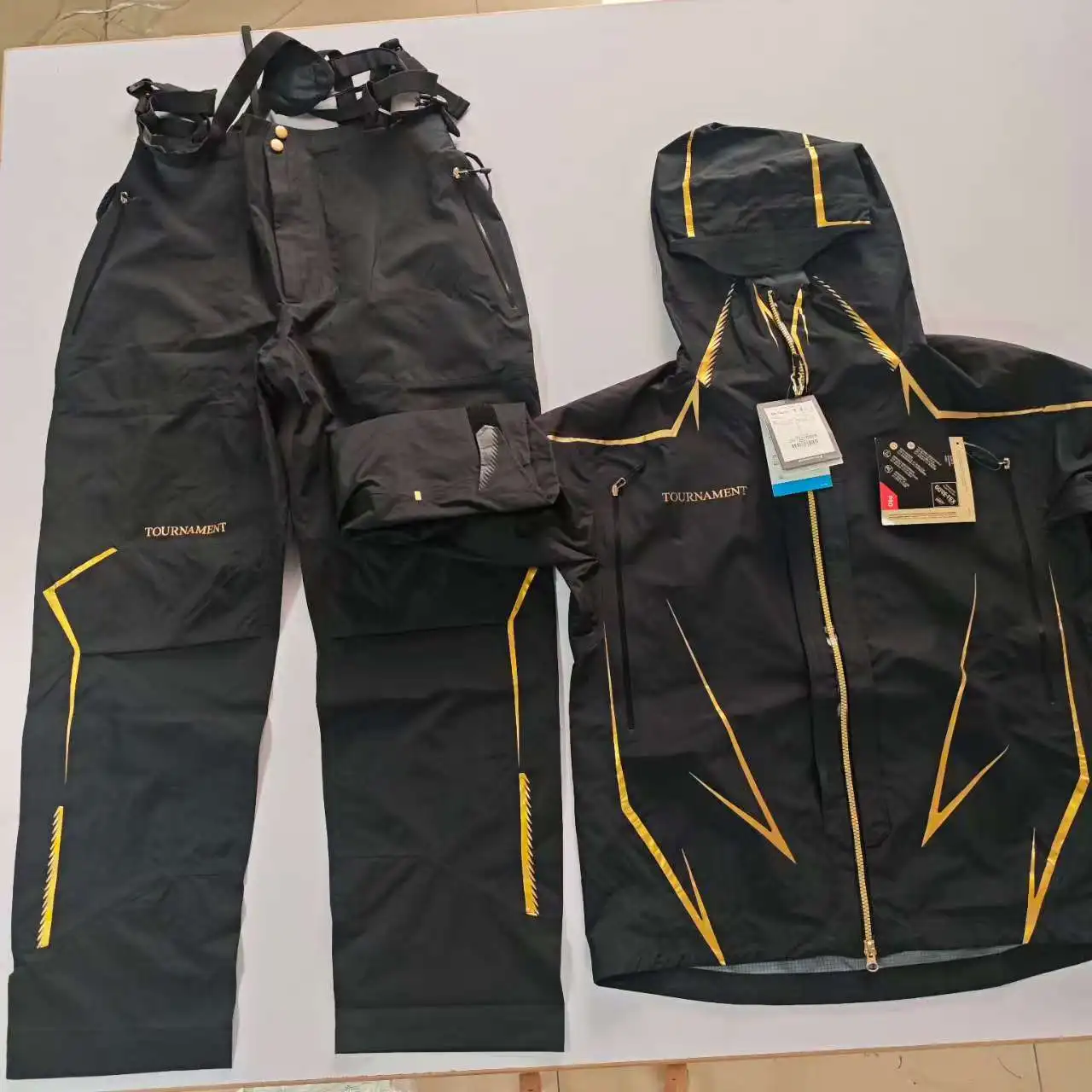 New Men Fishing Suit Spring Autumn Outdoor High Density Waterproof Rock Fishing Rain Coat Breathable Fishing Clothing 1023T