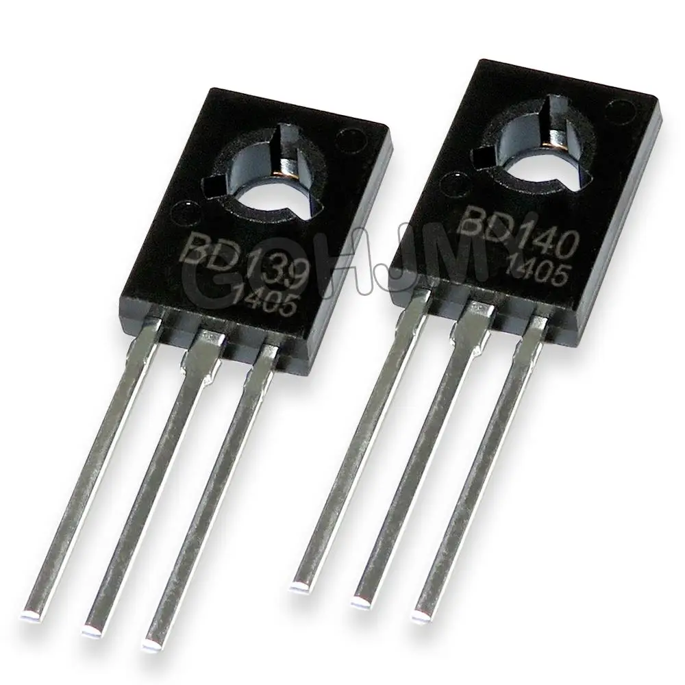 20PCS BD139 BD140 BD135 BD136 BD138 BD131 BD132 BD137 TO-126 NPN Power Triode Transistor (BD135+BD136) Each 10PCS