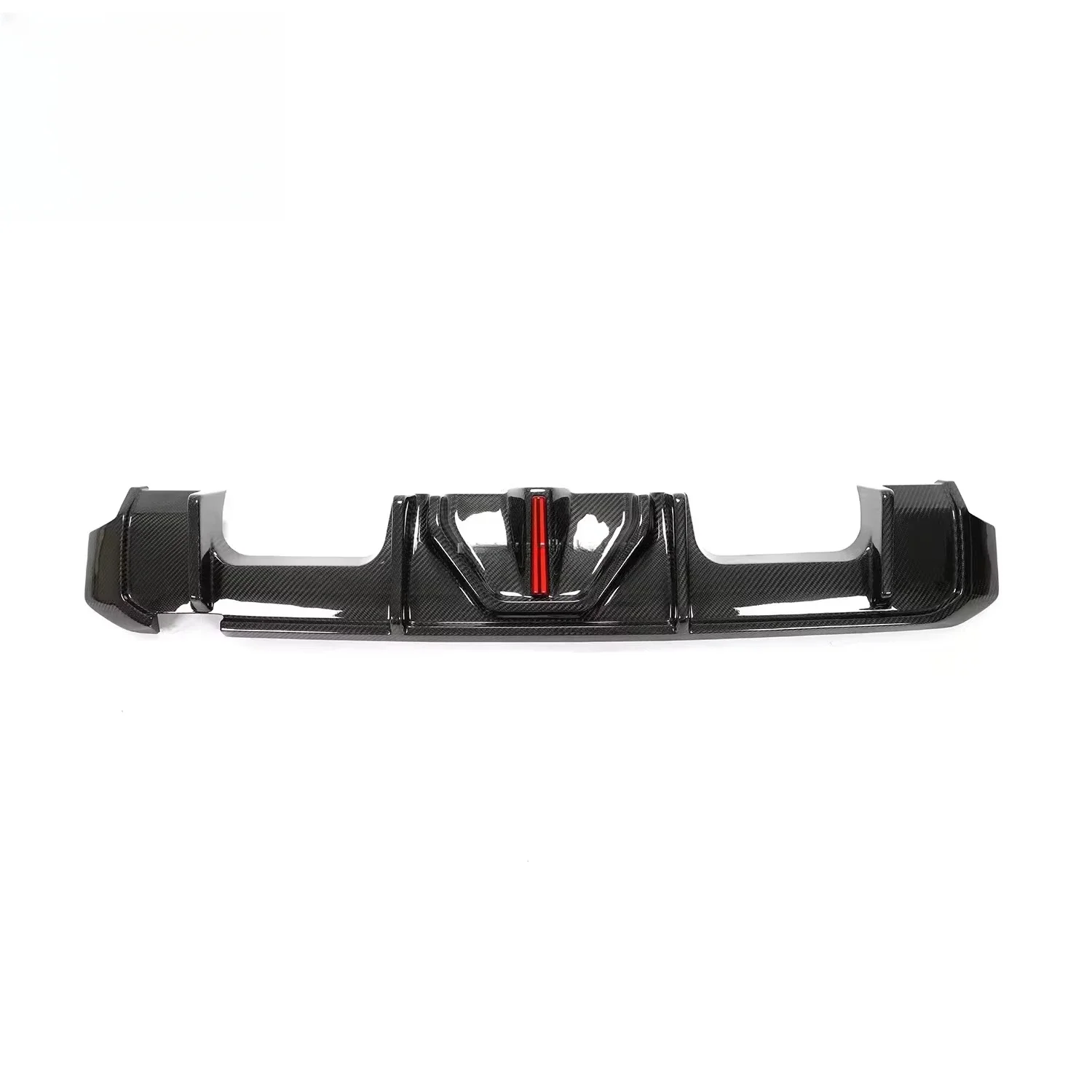 For BMW G80 G82 M3 M4 Light Emitting Diode Carbon Fiber Diffuser Bumper