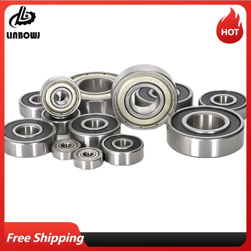 10PCS Ball Bearings Miniature High Carbon Steel Bearing 608zz 623zz 624zz  635zz 626zz 688zz 3D Printer Parts 608zz Bearing