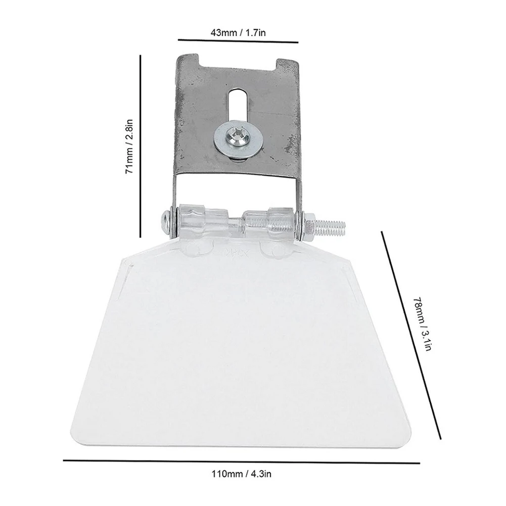 Bench Grinder Grinder Guard Stable Convenient Dust-proof Eye Shields Protective Glasses Scientific Structure Design