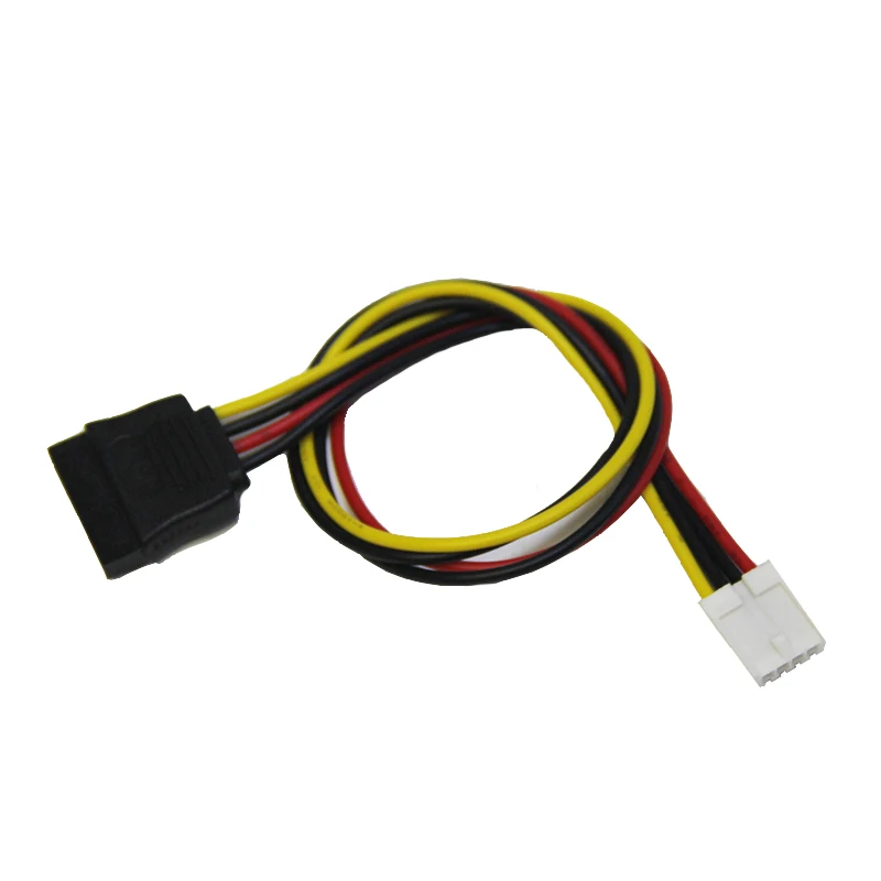 PH 2.0mm  XH2.54mm 4Pin Small Type to 15Pin HDD SATA Power Supply Cable Cord 20AWG Wire For Industrial all-in-one HD Mini PC PDD