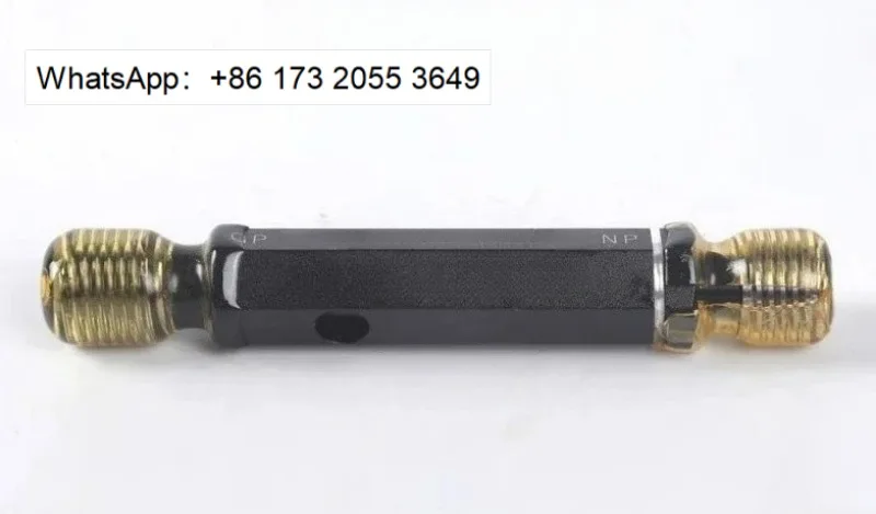 Precision Thread Plug Gauge GPIPII M2x0.4 M10x0.75 Internal Thread Go No-Go Inspection Measuring Tool