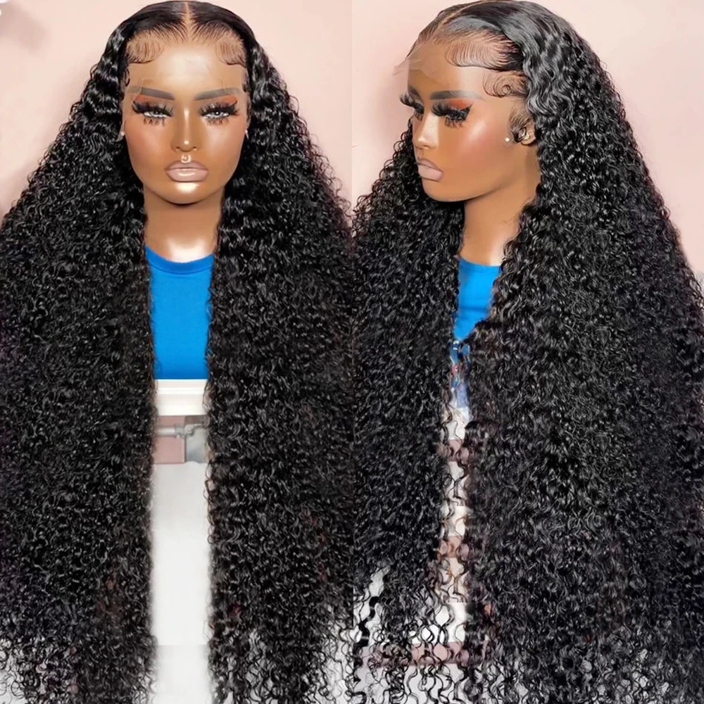 200% Wear And Go Glueless Human Hair Wig 13x4 13x6 Curly Human Hair Wig 7x5 Glueless Wig Ready To Wear Deep Wave Wig Preplucked