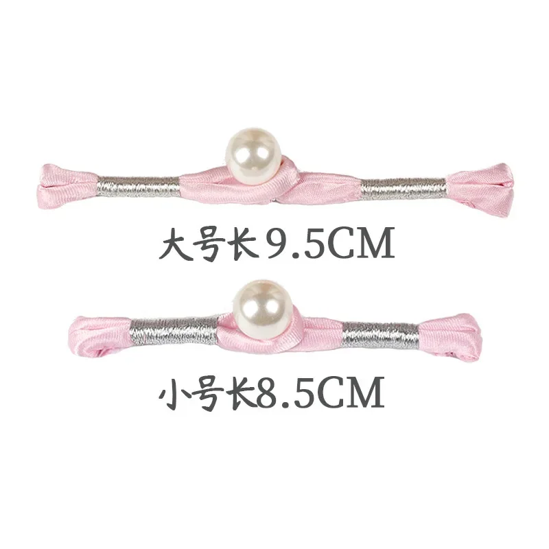 5pcs Cheongsam Disc Buckle Pearl Winding One-word Disc Buckle DIY Tang Suit Hanfu Chinese Style Handmade Decorative Buttons
