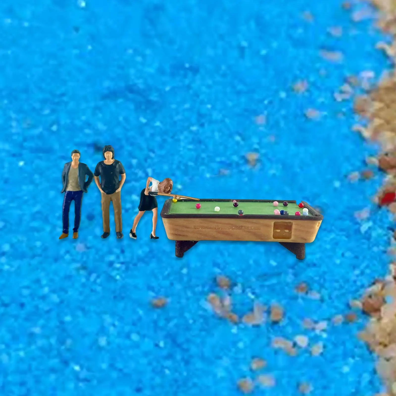 

Миниатюрный набор моделей бильярда S Gauge DIY проекты 1:64 фигурка человека модель