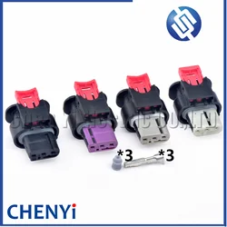 3 Pin Auto waterproof connector Car reversing radar Parking Sensor harness plug 35126369 35126370 35320846 35126372