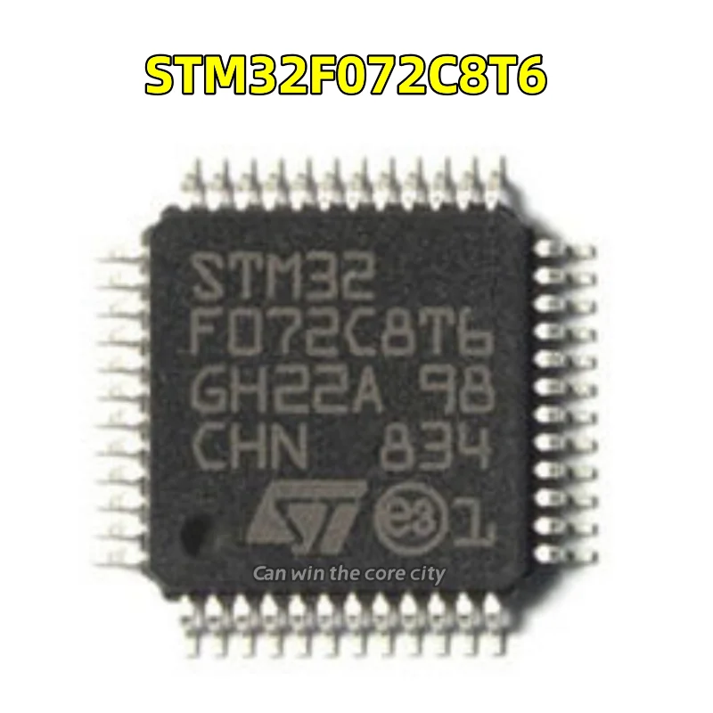 

5-10 pieces STM32F072C8T6 STM32F072CBT6 32 bit microcontroller QFP48 new imported original