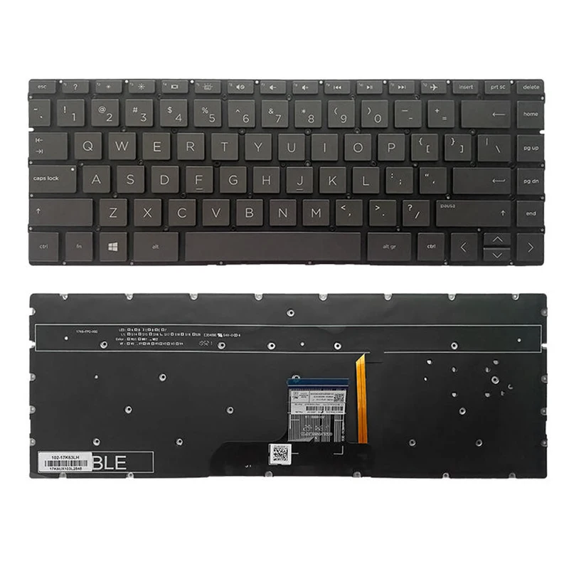Sb+ For HP Spectre X360 13-AP Laptop Palm Rest Protector Case Cover Backlit Keyboard
