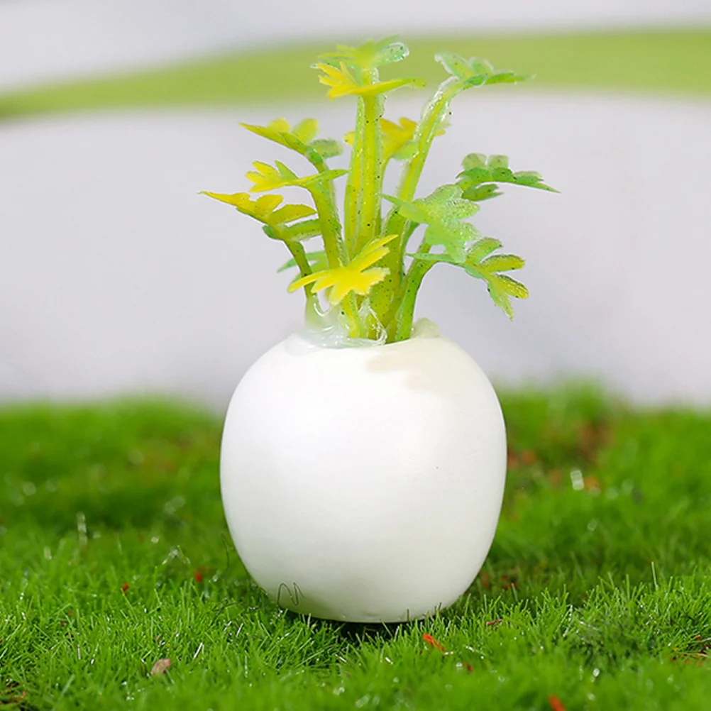 

8Pcs Mini Bonsai Succulent Potted Plants Small House Decoration Miniature Dollhouse Accessories Garden Decor House Supplies