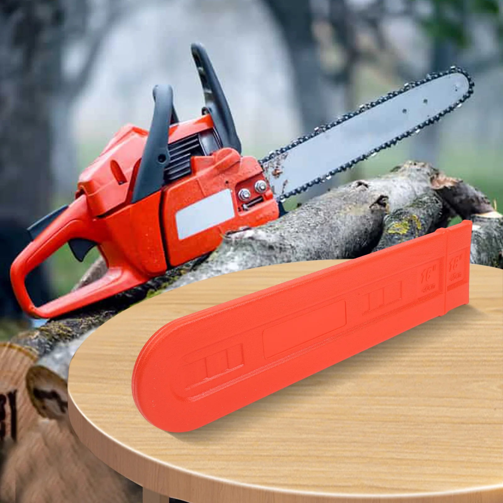 غطاء قضيب المنشار لـ 16 18 بوصة قضبان متوافقة مع الموديل 0000 792 9175 A (3003/3006) يحمي من الضرر