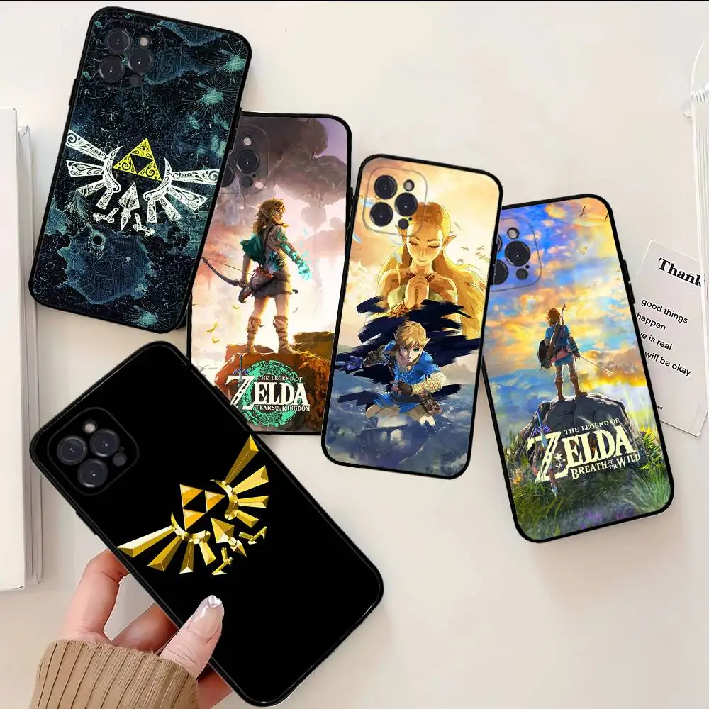Fundas para Teléfono con Diseño de Videojuegos de Fantasía Virtual Z-Zeldas para iPhone 17 16 15 14 13 12 11 Pro Max 17 Air Pro Max