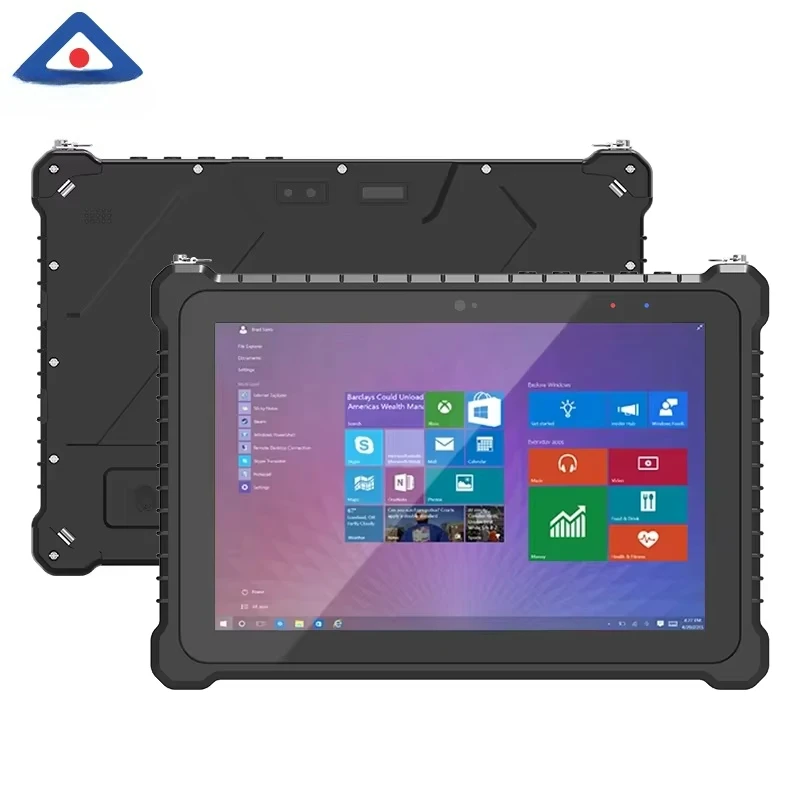 Industrial Rugged Tablet Pc 10000 12000 Mha Nfc Fingerprint Rugged Tablet windows I7 Ip67 Waterproof 4g 5g 10 Inch Rugged Tablet