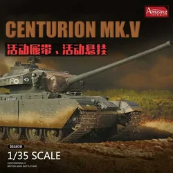 Amusing Hobby Plastic Assembled Tank Model Kit 35A028 British Centurion MK5 Main Battle Assembled Tank 1/35