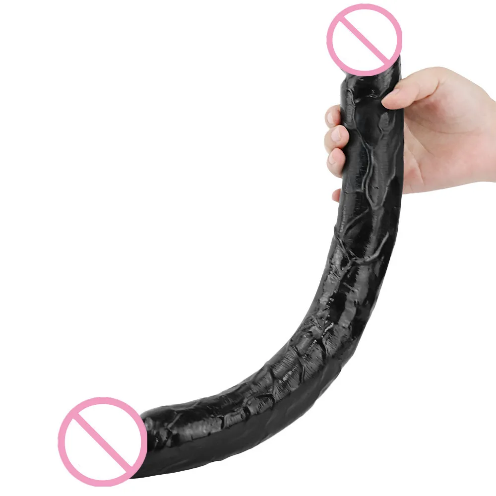 5 shapes Double Head Dildo Long Realistic Dildo Double Ended Dildo Flexible Penis for Women Masturbator Sex Toys for Lesbian