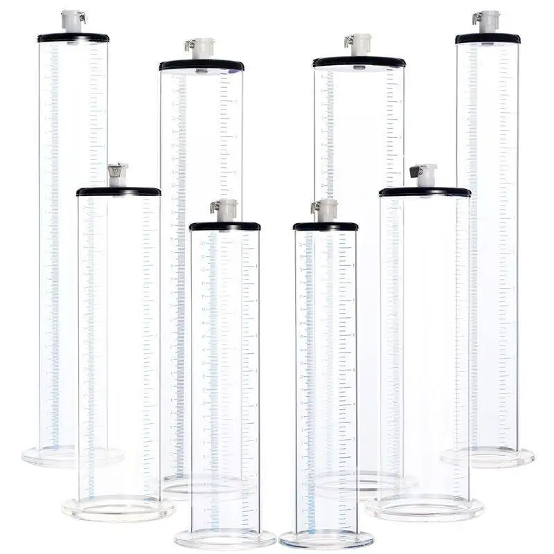 Cup - Wide Mouth Tempered Glass Cylinderwith Pressure Booster & Safety AccessoryVacuum Pump
